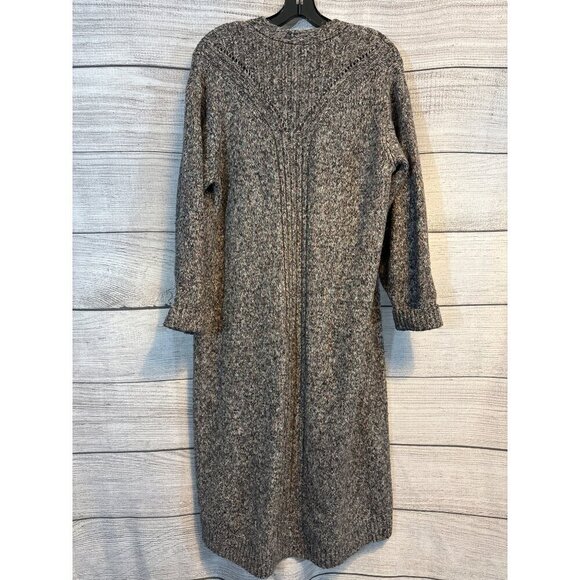 Cabi Long Knit Cardigan Sweater Sparkly Speckled Button-Front Size S - Picture 4 of 5